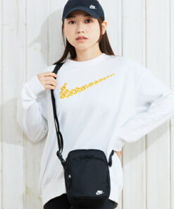 耐克 单肩包 男士 女士 Heritage 经典款 斜挎包 DB0456-010 NIKE 斜挎包 黑色 的另一种观点