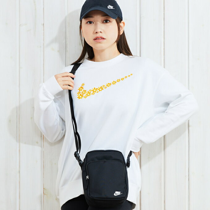 耐克 单肩包 男士 女士 Heritage 经典款 斜挎包 DB0456-010 NIKE 斜挎包 黑色 - 图片 2