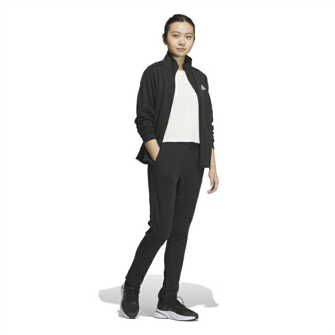 阿迪达斯 运动裤 女款 三条纹 常规版型 双层针织 运动裤 JW9791 JVP36 adidas - 图片 3