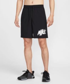 耐克(NIKE) 男士七分裤 DF FORM 编织短裤 9UL HV0385-010