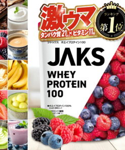 JAKS 杰克斯 蛋白粉 男女通用 1kg 450g 乳清蛋白 极致美味 含11种多种维生素（超过每日所需量的1/3） 巧克力 浆果 咖啡拿铁 抹茶拿铁 草莓 香蕉 酸奶 皇家奶茶 蓝莓酸奶 哈密瓜
