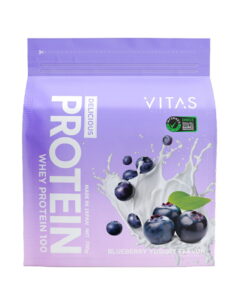 VITAS PROTEIN(WPC) 蓝莓酸奶味 乳清蛋白 100 700g 美味蛋白 蛋白 乳清 VITAS