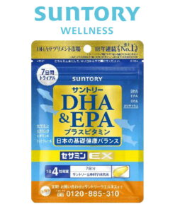 DHA&EPA＋芝麻素EX 欧米伽脂肪酸 三得利官方 DHA EPA 奥利扎普拉斯 芝麻素 生育三烯酚 维生素D 维生素E 营养补充剂 欧米伽3 营养补充剂