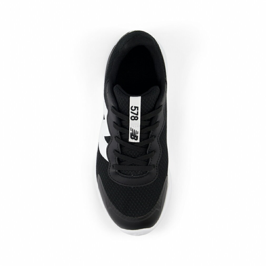 New Balance 578 v1 Lace GK578 BK W 青少年 儿童 运动鞋:黑色×白色 儿童运动鞋 儿童鞋 运动鞋 New Balance - 图片 3