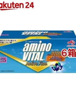Amino Vital Active Fine BCAA 氨基酸(60支装×6盒套装)