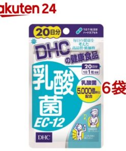 DHC 乳酸菌EC-12 20天份（20粒×6袋装）