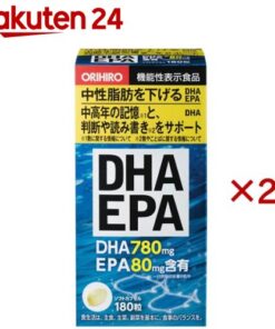 Orihiro DHA EPA(180粒×2盒)