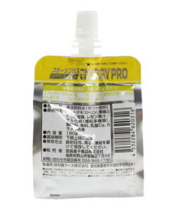 Alternative view of SPORTS PLUS（男士、女士、儿童）能量果冻饮料 Energy Pro 柠檬味 180g 180kcal 能量果冻