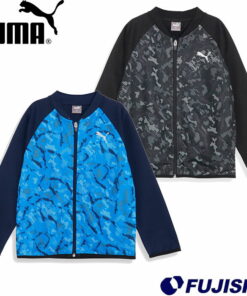 PUMA ACTIVE SPORTS 聚酯纤维夹克 PUMA 运动服 长袖 训练服 聚酯纤维夹克 儿童 男童 青少年 (678547)