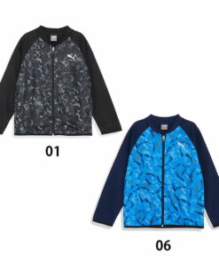 PUMA ACTIVE SPORTS 聚酯纤维夹克 PUMA 运动服 长袖 训练服 聚酯纤维夹克 儿童 男童 青少年 (678547) 的另一种观点