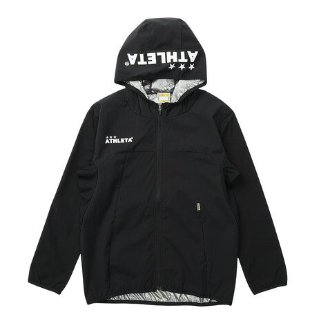 ATHLETA(儿童)足球/五人制足球运动服 青少年防风保暖夹克 2428J BLK