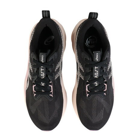 亚瑟士(ASICS)(女款)跑步鞋 慢跑鞋 Nova Blast 5 黑色 粉色 1012B765.003 - 图片 2