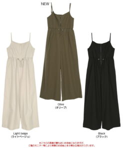 Alternative view of 截止至5月10日23:59■防水连体泳衣/防晒衣 海滩服饰 女款 防晒衣 连体泳衣 吊带 拉链 裤装 宽松版型 口袋 简约款