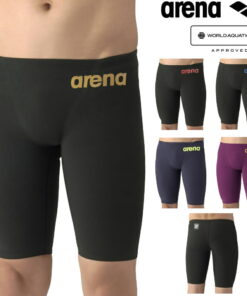ARENA 竞技泳装 男士 WA认证款 竞速紧身裤 半腿款 AQUAFORCE FUSION-ONE 比赛专用 梭织面料 带FINA标志 2026年春夏款 AS6SRC12M