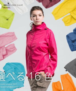 Alternative view of 防风夹克 女款 男款 春夏秋 可爱 时尚 登山 运动 轻便 防泼水 帅气 礼物 带帽款