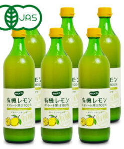 Bioca 有机纯柠檬汁 100%果汁 700ml × 6瓶