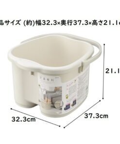 Alternative view of Inomata Chemical 2502 女士足浴专款 护理 象牙白 适合脚长26厘米以内