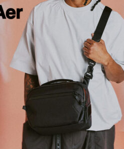 AER Day Sling 4 Max X-PAC 日用斜挎包 4 Max X-PAC 国内正品 AER 29074 斜挎包 单肩包 包 商务 休闲 男士 尼龙 黑色 防水 防泼水