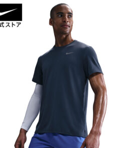 耐克 DF UV Mylar 短袖上衣 NIKE 男士上衣 T恤 短袖 慢跑 运动 Dri-Fit 速干 透气 轻便 防紫外线 舒适 S-3XL SU26 跑步 室内 训练