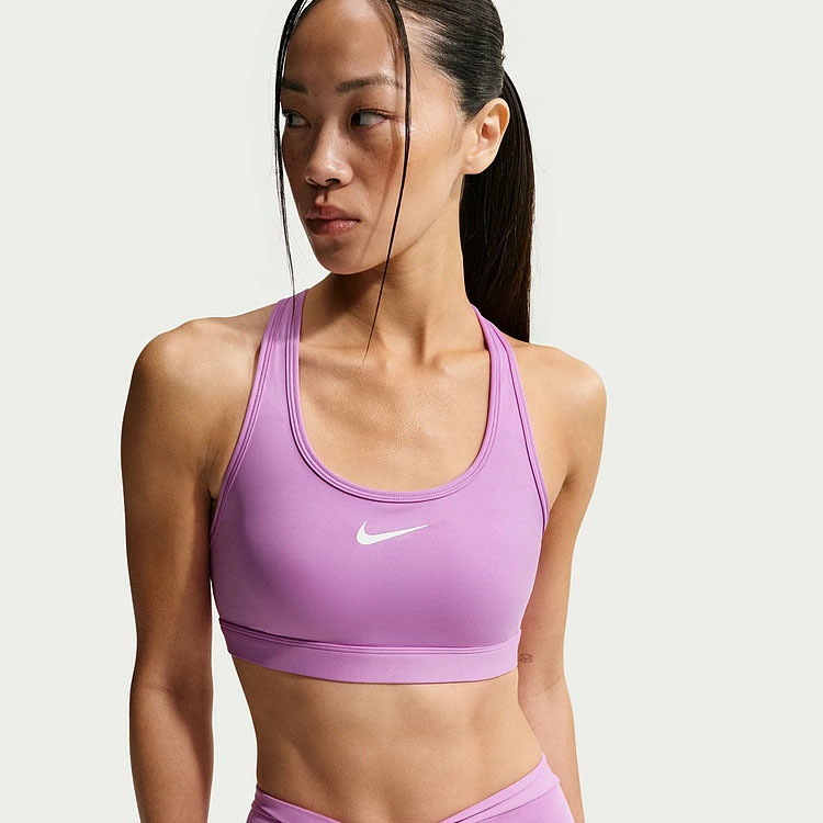 不可退换 特价 耐克 NIKE W NK DF SWSH MED SPT BRA 女款 训练运动文胸 DX6822-503