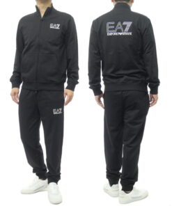EMPORIO ARMANI 艾米里奥·阿玛尼 EA7 套装 7M001318 AF13512 男士 黑色 2026春夏新品