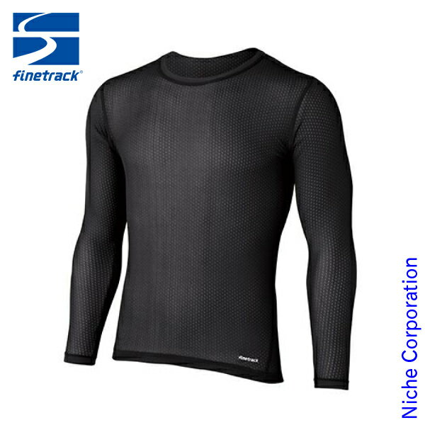 Finetrack Dry Layer Basic 长袖男款 finetrack FUM0421 网眼贴身衣 男士 长袖 服装 登山 户外 露营 运动 贴身衣 轻薄款