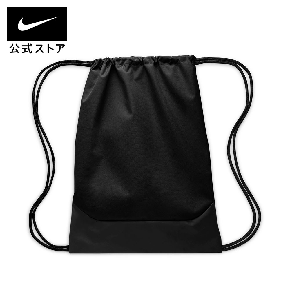 耐克 BRSLA 抽绳包 - X NIKE 男士 女士 男女通用 双肩包 上学 抽绳 侧拉链 单点Logo 黑色 IB4409-010 SU26 - 图片 2