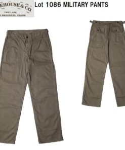 WAREHOUSE Lot.1086 人字纹军裤 MILITARY HERRINGBONE PANTS ウェアハウス WHPA-15SS014 (ウェアハウス)