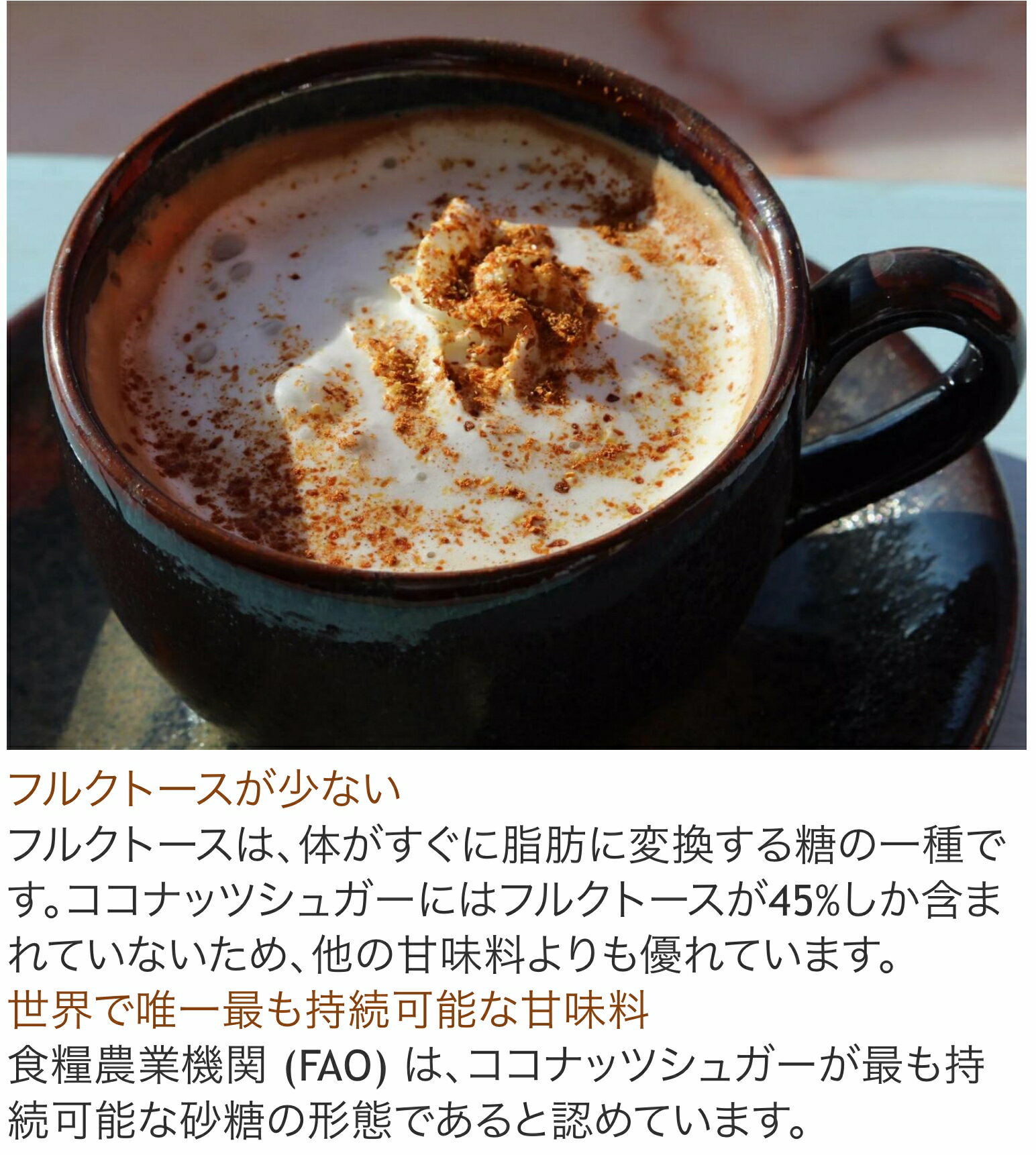 有机椰子糖 500克 ACO BRC认证 Kosher认证 有机椰子糖 商用 - 图片 3