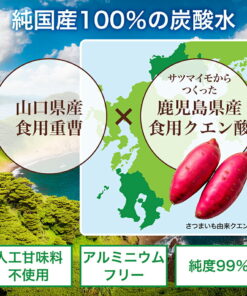 小苏打、柠檬酸、微气泡粉 各30包 60包套装 食用级 日本产 独立包装 条状 无添加 小苏打柠檬酸水 山口县产 鹿儿岛县产 粉末 碳酸水 微气泡水 无需计量 便于携带 的另一种观点
