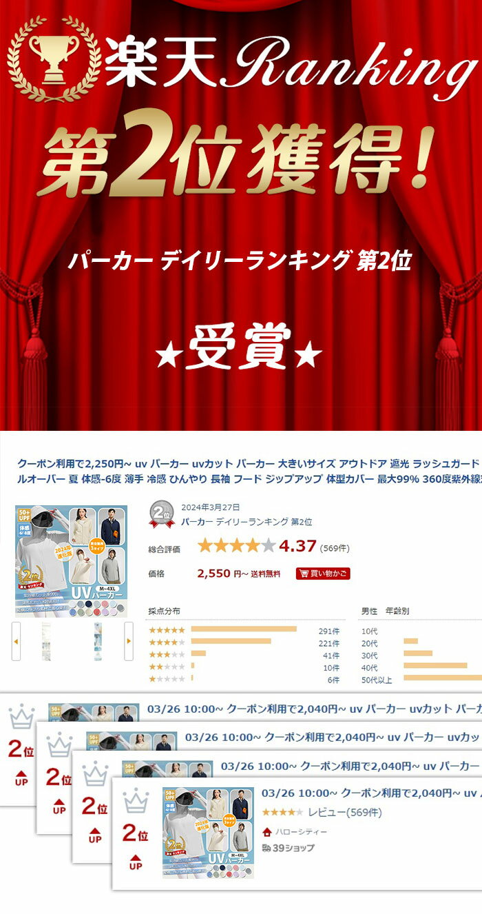 防紫外线连帽衫 防晒连帽衫 清凉防晒连帽衫 防紫外线 防晒连帽衫 顶级大码 遮光 防晒衣 速干 女款 清凉斗篷 套头衫 夏季 体感降温6度 清凉 拉链款 修身 最高99%防晒 遮阳帽 - 图片 2