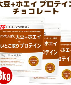 双重蛋白 融合大豆与乳清蛋白优势的蛋白粉 巧克力味 3kg Body Wing