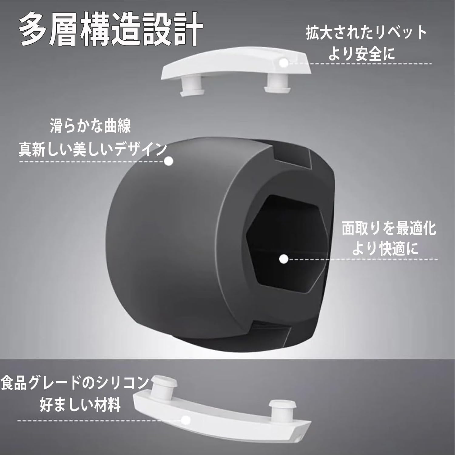 脸部轮廓 瘦脸 3件套 表情肌训练 面部瑜伽球 多功能训练板 下巴锻炼器 面部健身球 美颜仪 双下巴运动仪 健身器材 男女通用 3档阻力 硅胶材质 紧致脸部轮廓 - 图片 2