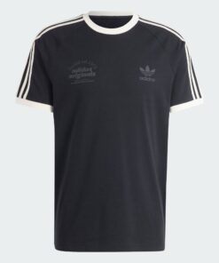Alternative view of 阿迪达斯 adidas 可退货 休闲运动 印花 卡里 T恤 Originals 男士 服装 T恤 黑色 IS1413