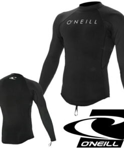 O'NEILL ISS-110A5 SUPERLITE LS 衬衫 冲浪 长袖防晒衣 O'NEILL SUPERLITE 长袖防晒衣 防紫外线 长袖衬衫 潜水服 水上运动 SUP 防晒衣