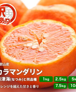 瑕疵品 卡拉曼橘 1kg～10kg 和歌山产 预计5月起发货 与南津海同品种 蜜柑 柑橘 产地直送 实惠 家庭用