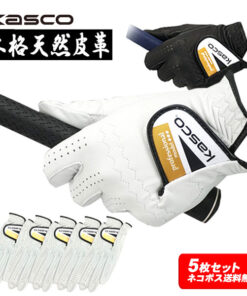 Kasco 手套 正宗天然皮革 高尔夫手套 TK-320Kasco 奥特莱斯 促销 支持Nekopos快递 左手佩戴 适合右撇子
