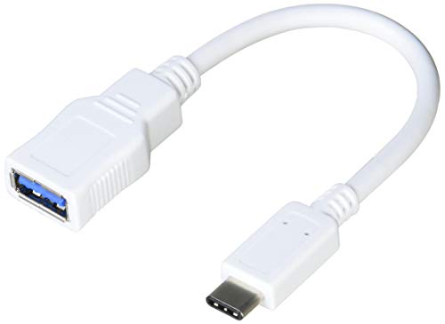 ELECOM USB Type-C 转接线(USB A 转 USB C)符合 USB 3.1(Gen 1)标准,3A 输出,最高 5G