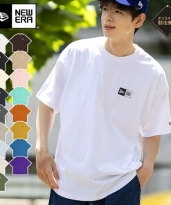 NEW ERA T恤 短袖 NEW ERA 圆领 ONSPOTZ 特别定制 黑色 白色 米色 卡其色 棉质 男士 女士 品牌 大码 宽松款 时尚 帅气 人气 春夏秋冬 NEW ERA 正品 小码 男女通用 街头风