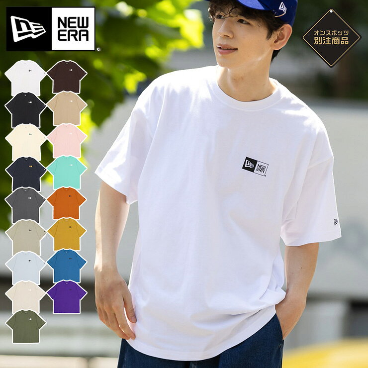 NEW ERA T恤 短袖 NEW ERA 圆领 ONSPOTZ 特别定制 黑色 白色 米色 卡其色 棉质 男士 女士 品牌 大码 宽松款 时尚 帅气 人气 春夏秋冬 NEW ERA 正品 小码 男女通用 街头风