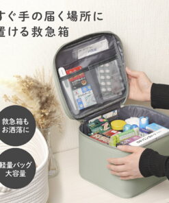 急救箱 急救盒 简约 药箱 药盒 大容量 药盒 时尚 药袋 常备药 可放置在客厅的急救箱 的另一种观点