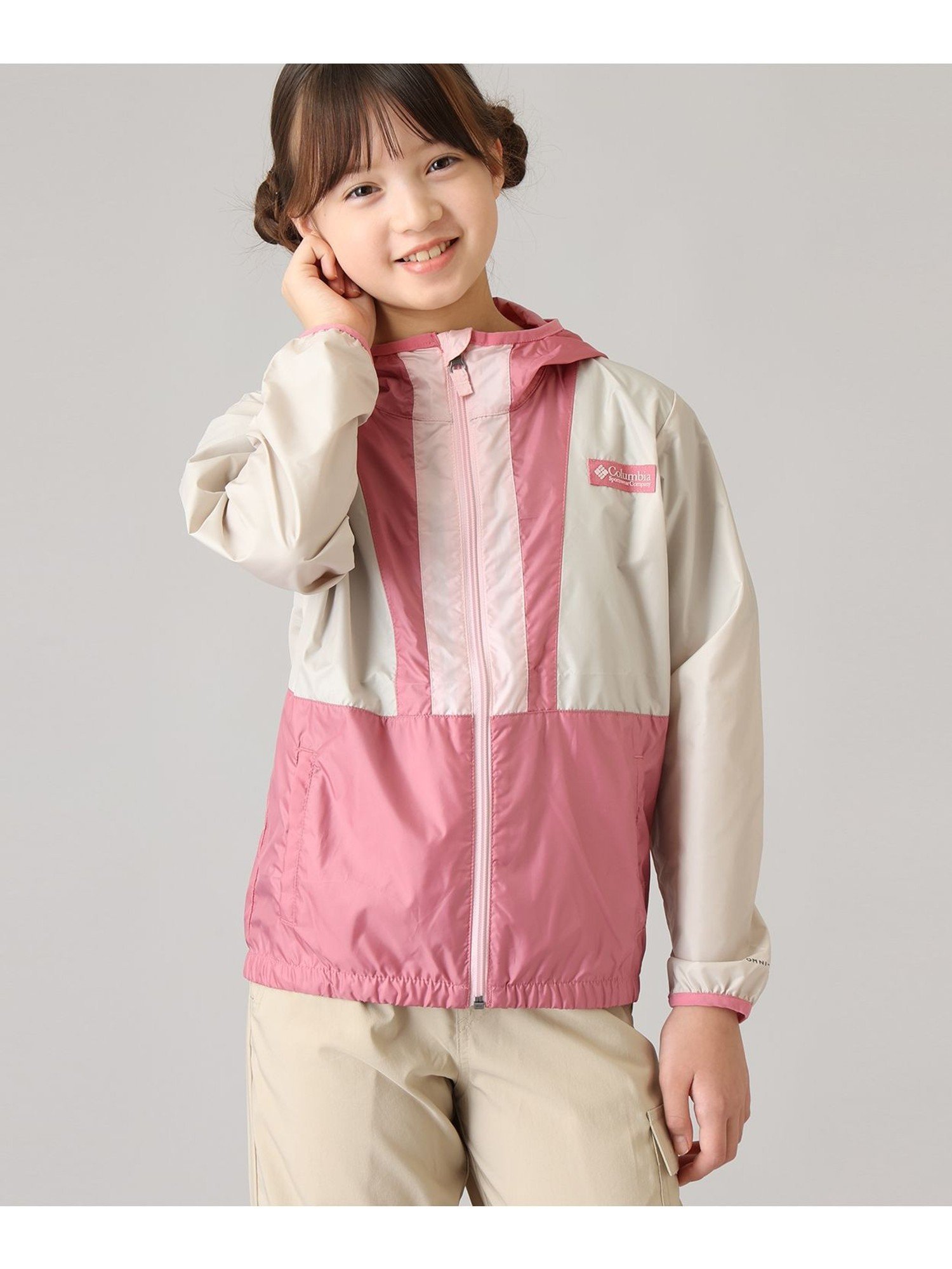 Columbia Columbia/ 童装/ BackBowl II 连帽防风夹克 /哥伦比亚 哥伦比亚 夹克·外套 其他夹克·外套 紫色 绿色 蓝色