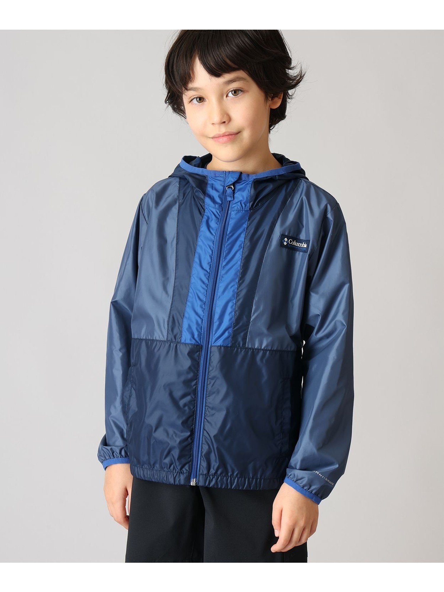 Columbia Columbia/ 童装/ BackBowl II 连帽防风夹克 /哥伦比亚 哥伦比亚 夹克·外套 其他夹克·外套 紫色 绿色 蓝色 - 图片 3