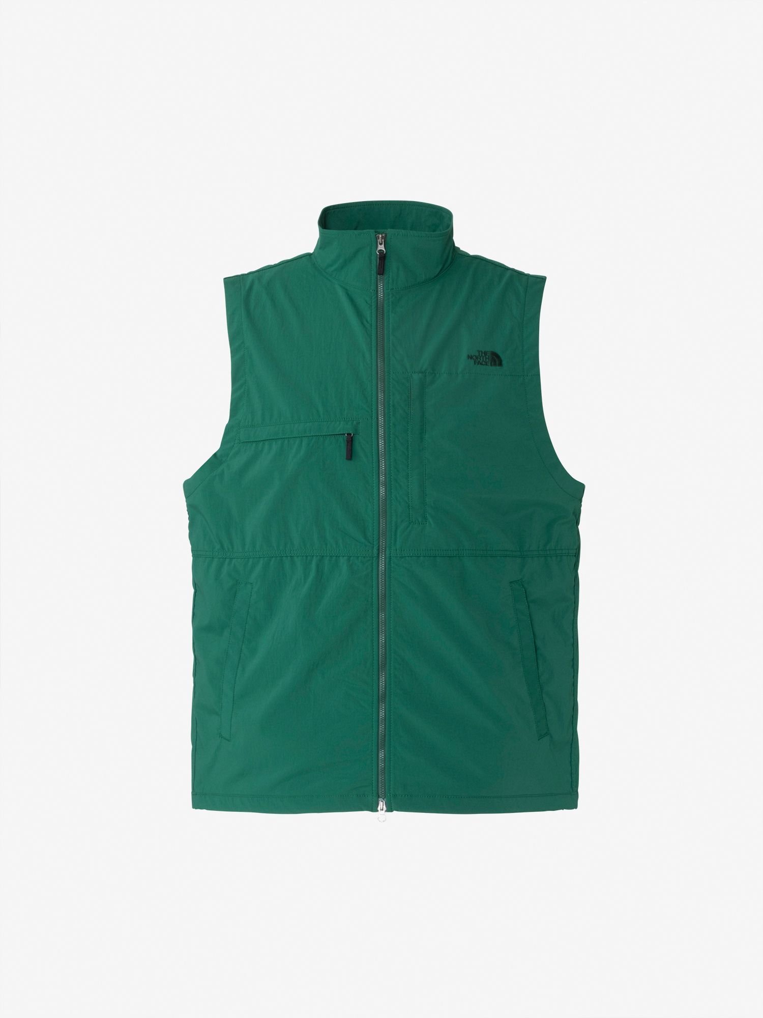 THE NORTH FACE Trip Field 背心(男女通用) THE NORTH FACE 夹克·外套 其他夹克·外套 绿色 黑色 - 图片 3