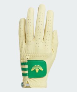 adidas 阿迪达斯 adidas 可退货 带标记 皮革手套 阿迪达斯 时尚配饰 手套 黄色
