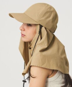 Alternative view of UNITED ARROWS green label relaxing 2WAY 遮阳帽 / 帽子 防紫外线 UNITED ARROWS green label relaxing 帽子 棒球帽 黑色 米色