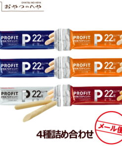 丸善 PROFIT 鸡胸肉香肠蛋白棒 PROFIT 4种口味组合装：清汤味、黑胡椒味、红椒味、温和盐味香肠