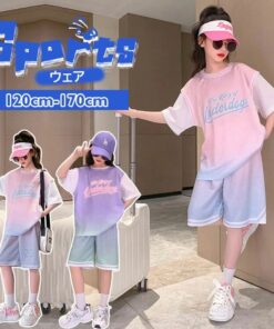 童装 团体服装 篮球服 队服 上下两件套 女童套装 短袖 青少年T恤 短裤 吸汗速干