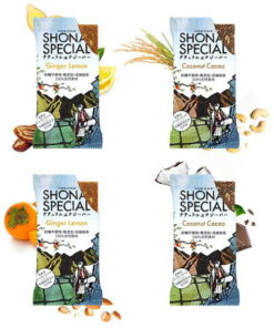 Alternative view of Shonai Special 自然能量棒 生姜×柠檬・椰子×可可 跑步 马拉松 补给食品 能量补给 运动食品 登山 越野跑 三项全能 无麸质 运动 补给 公路自行车