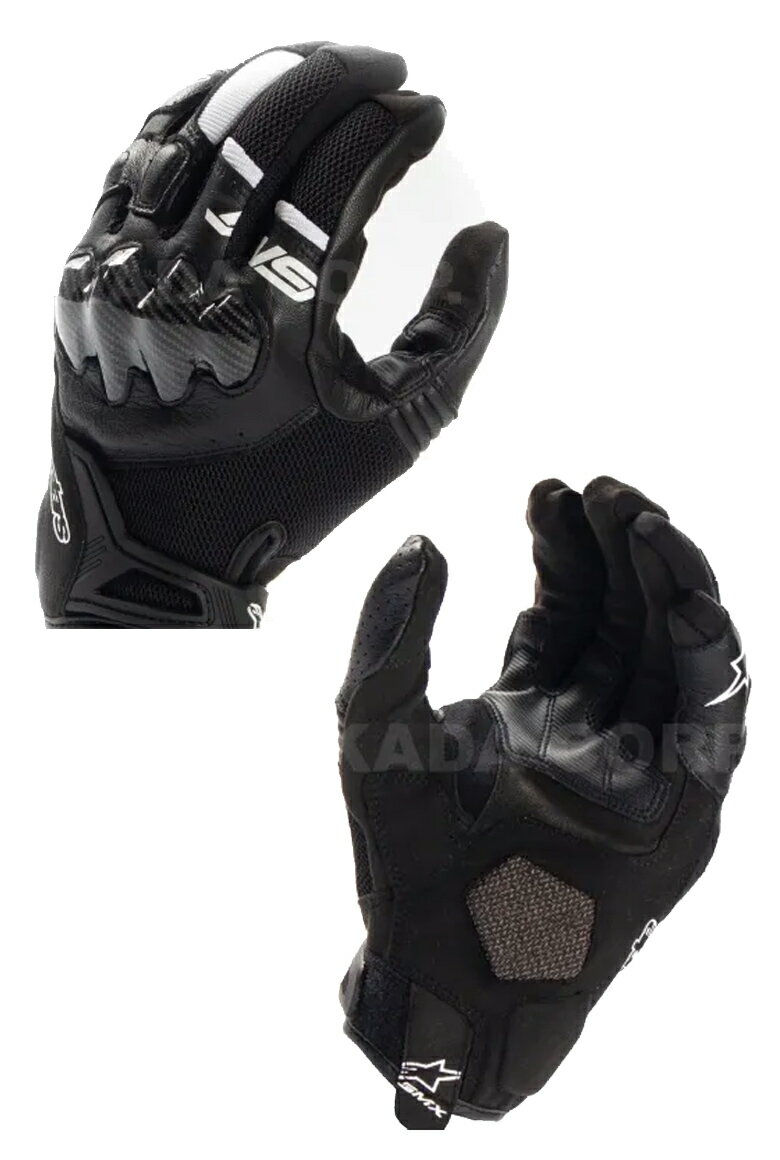 摩托车骑行手套 ALPINESTARS (阿尔派星) SMX-R GLOVE ASIA 3567222 手套 碳纤维护具 旅行骑行 春夏款 - 图片 2